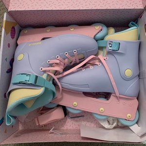 Sz 8 Impala Lightspeed Inline Skates Fairy Floss